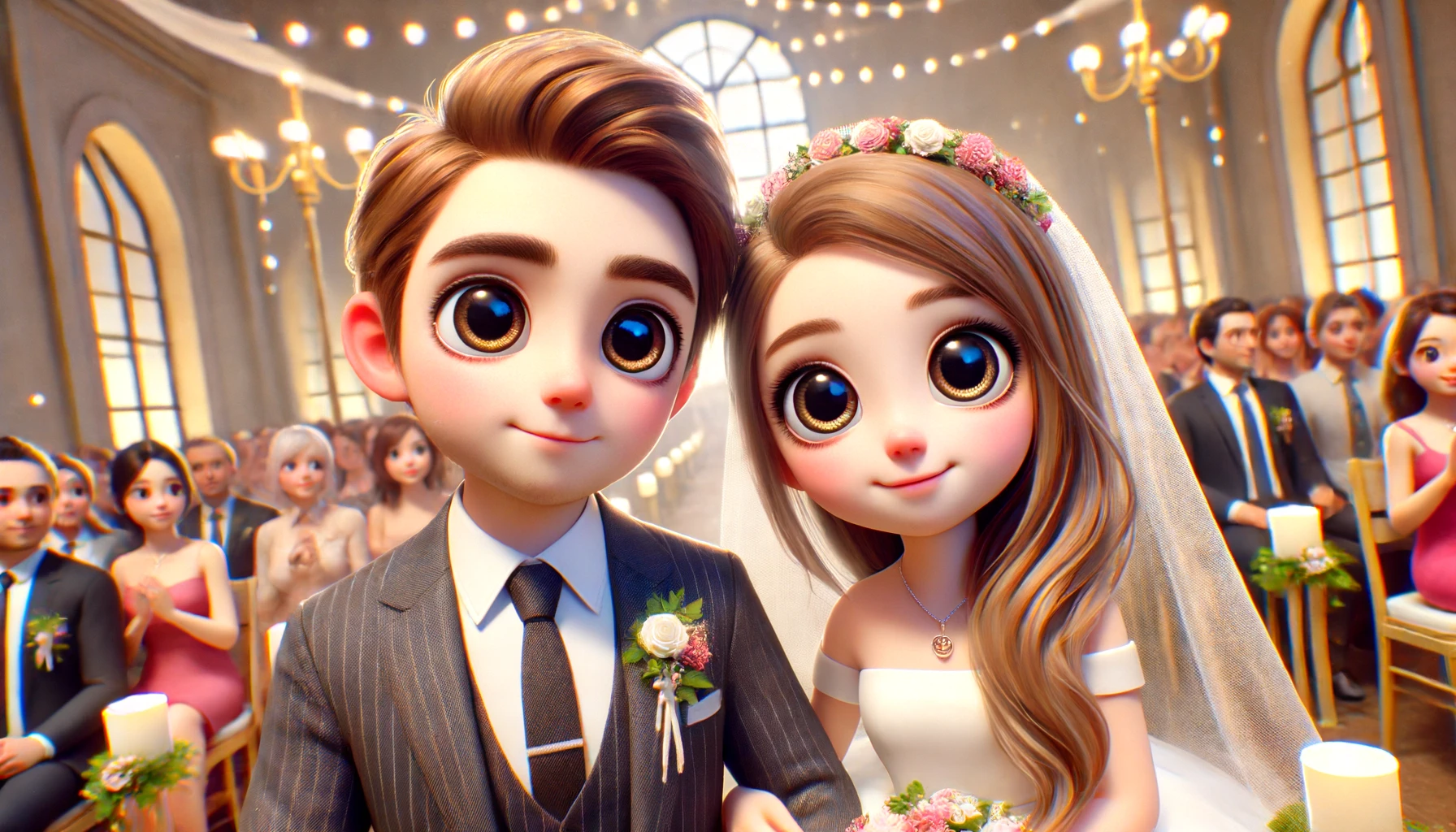 AI people having party or wedding